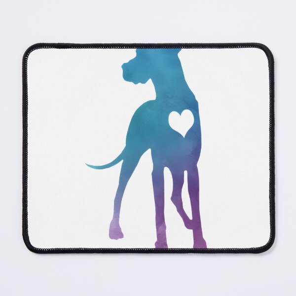 Item preview, Great Dane Watercolor Artwork Featuring Elegant Dog Portrait designed and sold by Aleksei123.