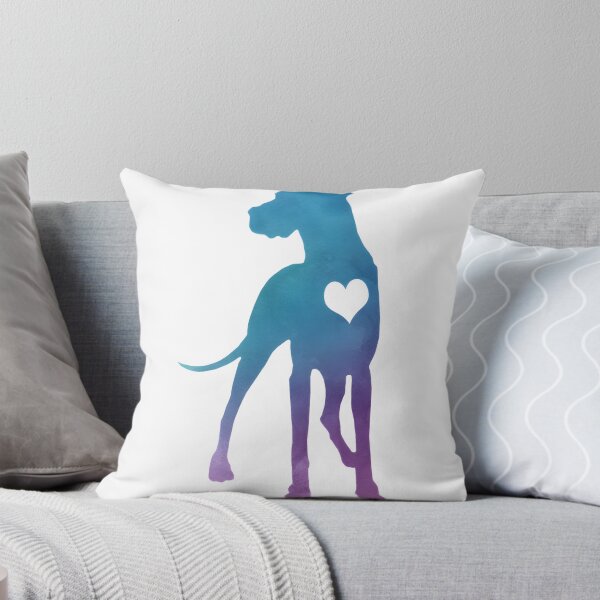 Item preview, Great Dane Watercolor Artwork Featuring Elegant Dog Portrait designed and sold by Aleksei123.