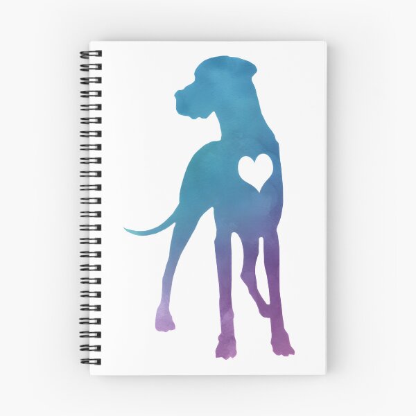 Item preview, Great Dane Watercolor Artwork Featuring Elegant Dog Portrait designed and sold by Aleksei123.