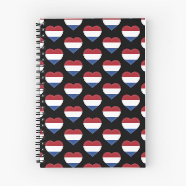 Item preview, Dutch 3D Flag Heart National Symbol designed and sold by YAZ.