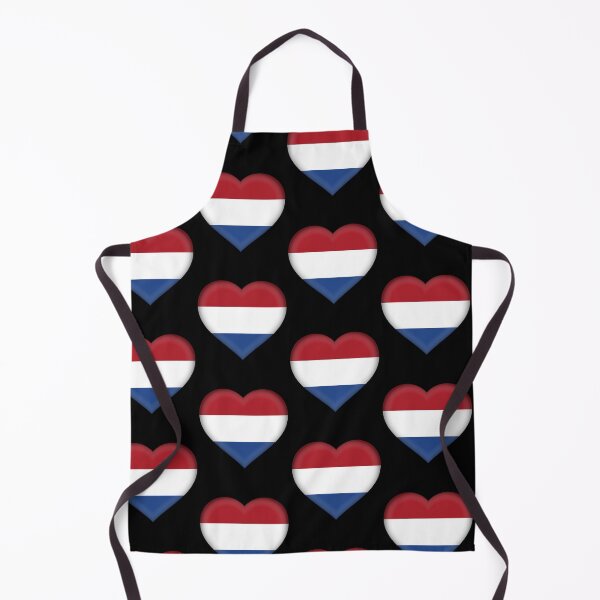 Item preview, Dutch 3D Flag Heart National Symbol designed and sold by YAZ.