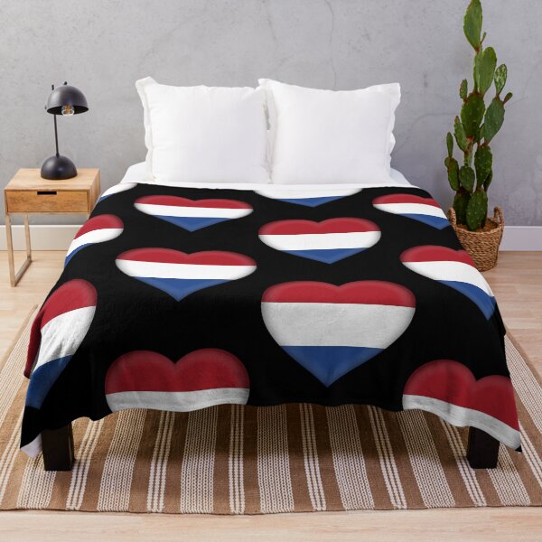 Item preview, Dutch 3D Flag Heart National Symbol designed and sold by YAZ.