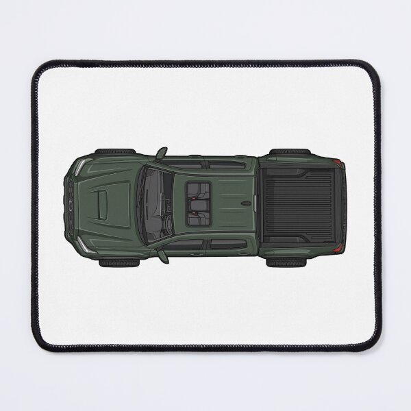 Item preview, Tacoma Truck Army Green Top-Down Illustration designed and sold by VenZolic.