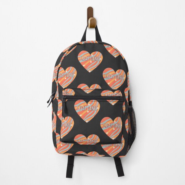 Item preview, I Love Great Danes Retro Heart Design with Trendy Aesthetic Style designed and sold by Aleksei123.