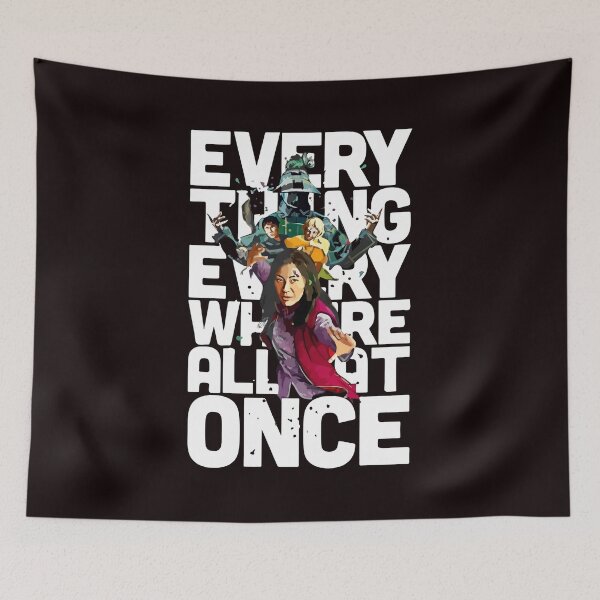 Item preview, Everything Everywhere All At Once Movie Collage Art designed and sold by FosterSheila81.