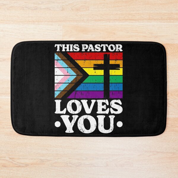 Item preview, This Pastor Loves You Ally Inclusive Pride Church Pastor designed and sold by ALICIAxGONZALEZ.