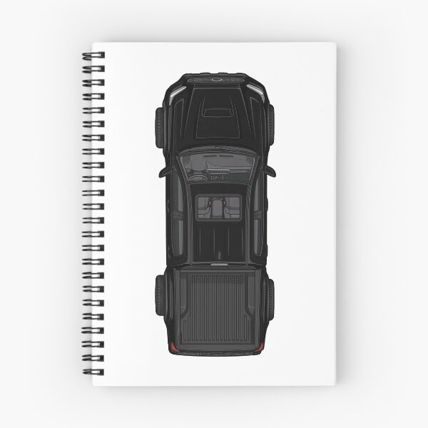 Item preview, Tacoma Truck Black Top-Down Illustration designed and sold by VenZolic.