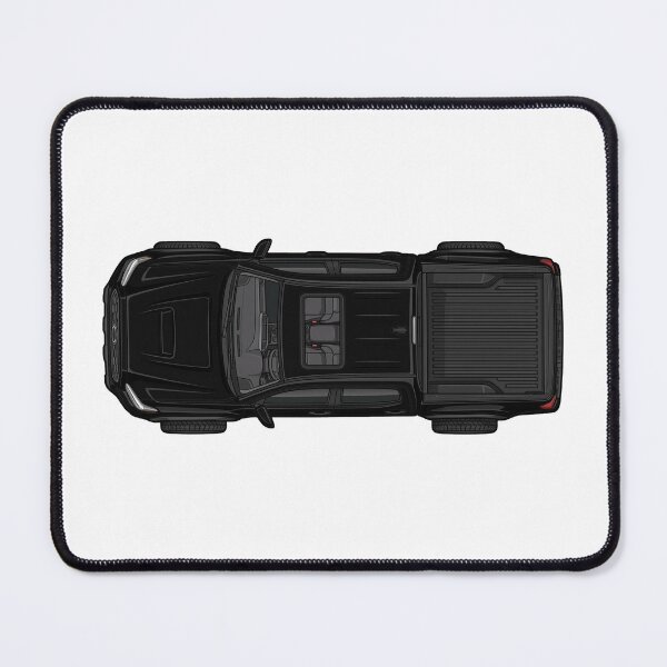 Item preview, Tacoma Truck Black Top-Down Illustration designed and sold by VenZolic.