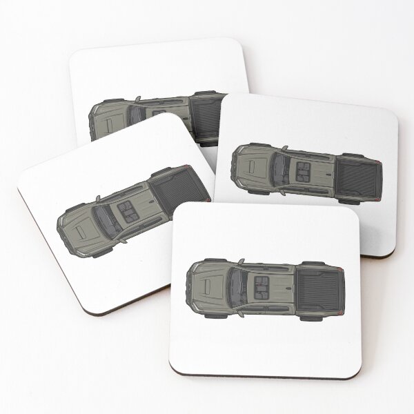 Item preview, Tacoma Truck Bronze Oxide Top-Down Illustration designed and sold by VenZolic.