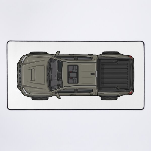 Item preview, Tacoma Truck Bronze Oxide Top-Down Illustration designed and sold by VenZolic.