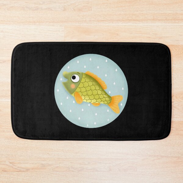 Item preview, Cute Little Fish Round Badge Kawaii Aquatic Animal Graphic designed and sold by Sincoxdesign.
