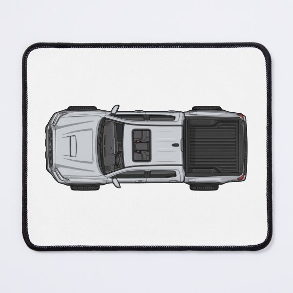 Item preview, Tacoma Truck Celestial Silver Top-Down Illustration designed and sold by VenZolic.