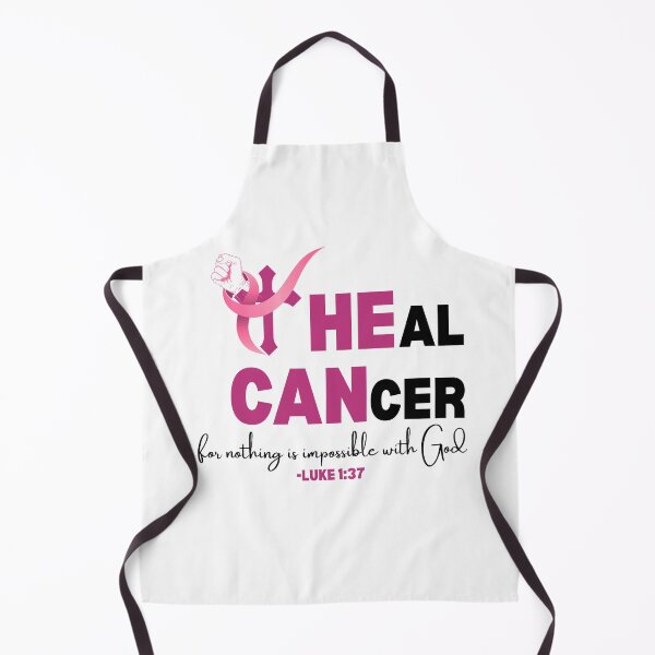 Item preview, Heal Cancer Luke 1 37 Pink Ribbon Faith designed and sold by TRTrendyHouse.