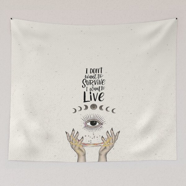 Item preview, Live Fully – Inspirational Quote Typography Art designed and sold by SMHaven93.