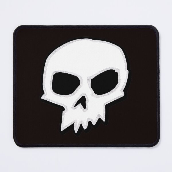 Item preview, Distressed Skull Emblem Graphic Art designed and sold by FosterSheila81.