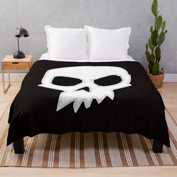 Item preview, Distressed Skull Emblem Graphic Art designed and sold by FosterSheila81.
