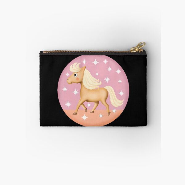 Item preview, Cute Pony Horse Round Badge Kawaii Animal Illustration Art designed and sold by Sincoxdesign.