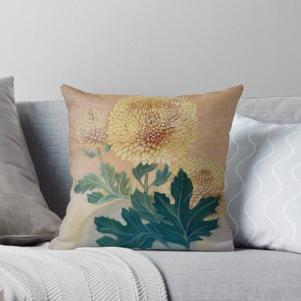 Item preview, Golden Radiance: Chrysanthemum Bloom Pastel Art designed and sold by Leanne  Nowell.