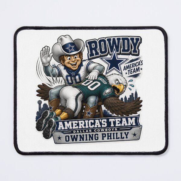 Item preview, Dallas Cowboys Rowdy America'S Team Football designed and sold by seungwanish.