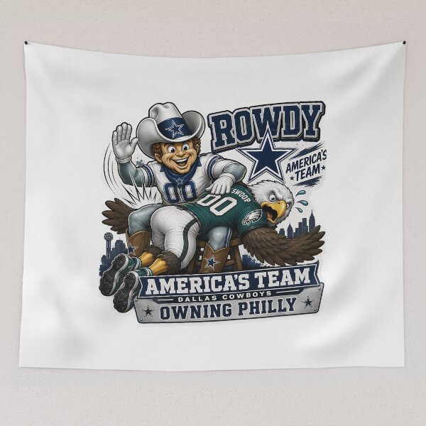 Item preview, Dallas Cowboys Rowdy America'S Team Football designed and sold by seungwanish.