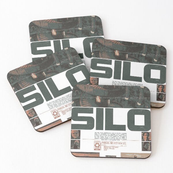 Item preview, Silo Hugh Howey Industrial Brutalist Concept Print designed and sold by Shopunte.