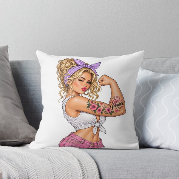 Item preview, Girl Power Female Empowerment Strong Women Feminism designed and sold by Nextstep Design.