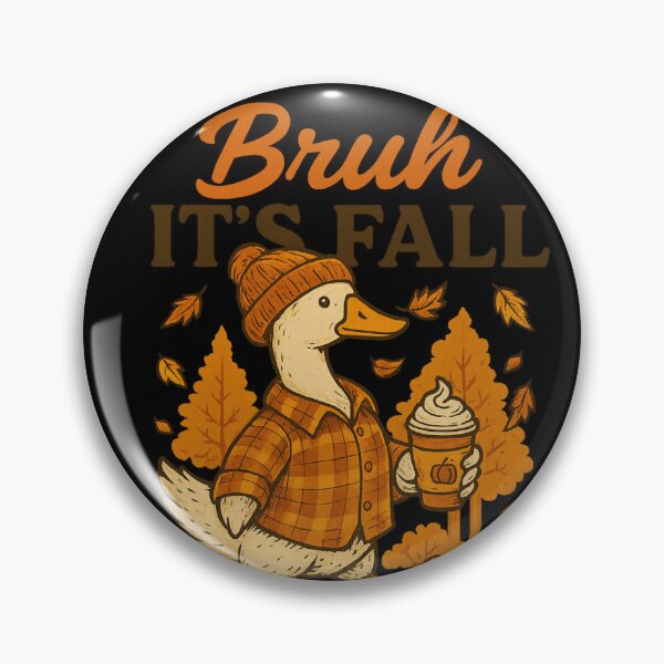 Item preview, Bruh It’s Fall Duck Pumpkin Spice designed and sold by DoArtITa.