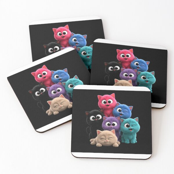Item preview, Cute Cat Kittens designed and sold by Freedom Line Studio.