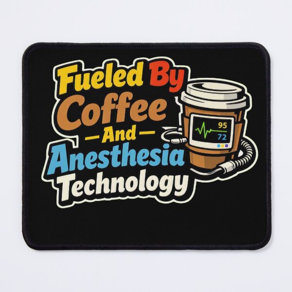 Item preview, Fueled By Coffee And Anesthesia Technology Funny designed and sold by Timeless Junction.