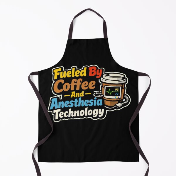 Item preview, Fueled By Coffee And Anesthesia Technology Funny designed and sold by Timeless Junction.