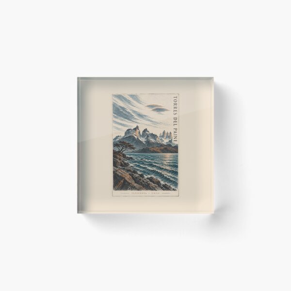 Item preview, Torres del Paine National Park - Chile designed and sold by GoodOldVintage.