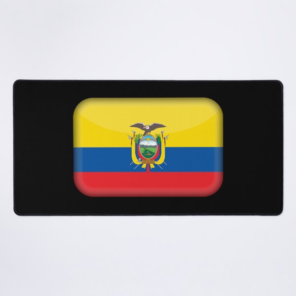 Item preview, Ecuadorian 3D Flag Cultural Identity & Expat Style designed and sold by YAZ.