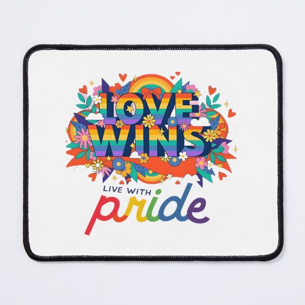 Item preview, Love Pride Community Rainbow Heart Inclusive Support Design designed and sold by Cheikh1997.