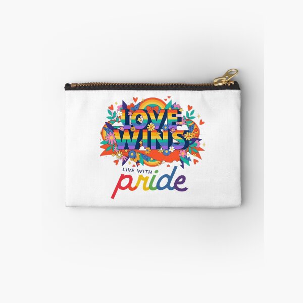 Item preview, Love Pride Community Rainbow Heart Inclusive Support Design designed and sold by Cheikh1997.