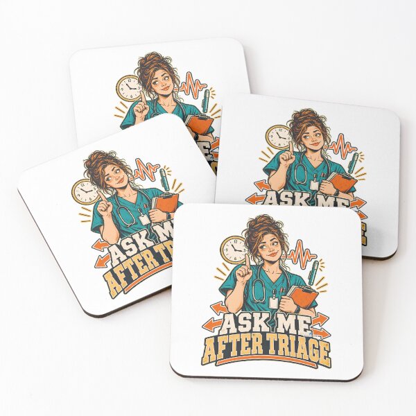 Item preview, ER Nurse Ask Me After Triage designed and sold by EvergreenPark - Tee Studio.
