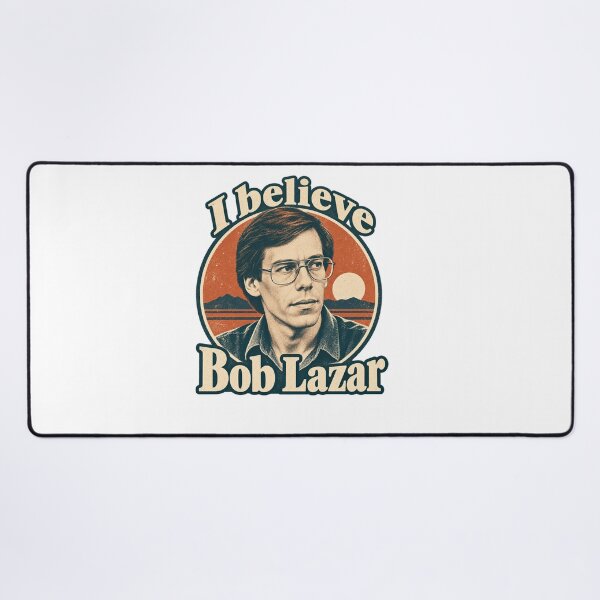 Item preview, I believe Bob Lazar - Retro Screenprint Portrait designed and sold by thefreezoneart.