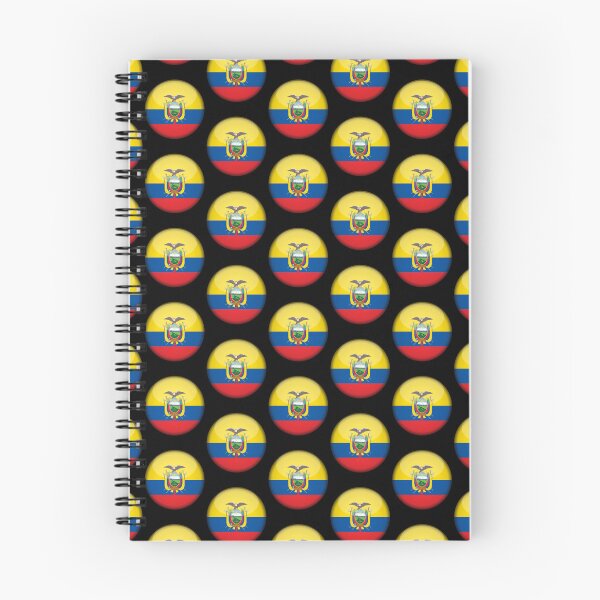 Item preview, Ecuadorian 3D Round Flag Statement Art for Supporters designed and sold by YAZ.