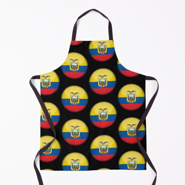 Item preview, Ecuadorian 3D Round Flag Statement Art for Supporters designed and sold by YAZ.