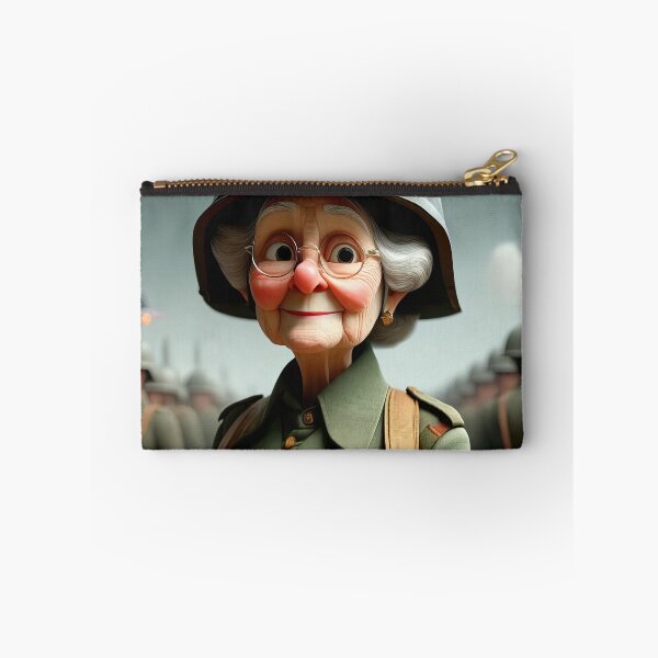Item preview, Old Fart as an army recruit designed and sold by Colin Bentham.