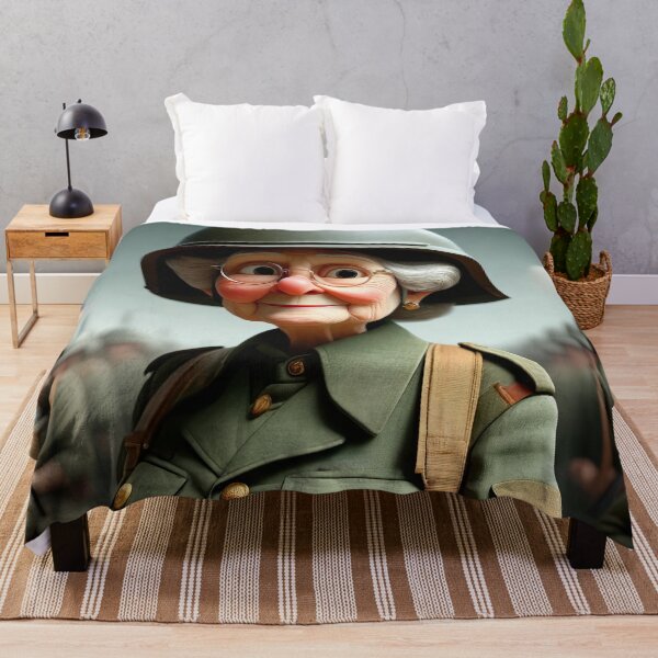 Item preview, Viejo cascarrabias como recluta del ejército designed and sold by Colin Bentham.