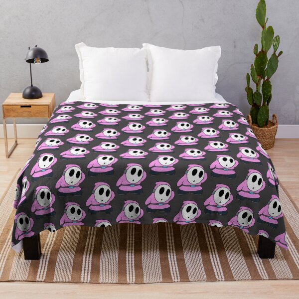 Item preview, Adorable Pink Shy Guy Character Illustration by madisonemery designed and sold by ChloeBonaparte.