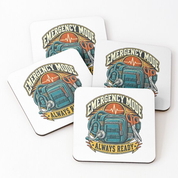 Item preview, ER Nurse Emergency Mode Always Ready designed and sold by EvergreenPark - Tee Studio.