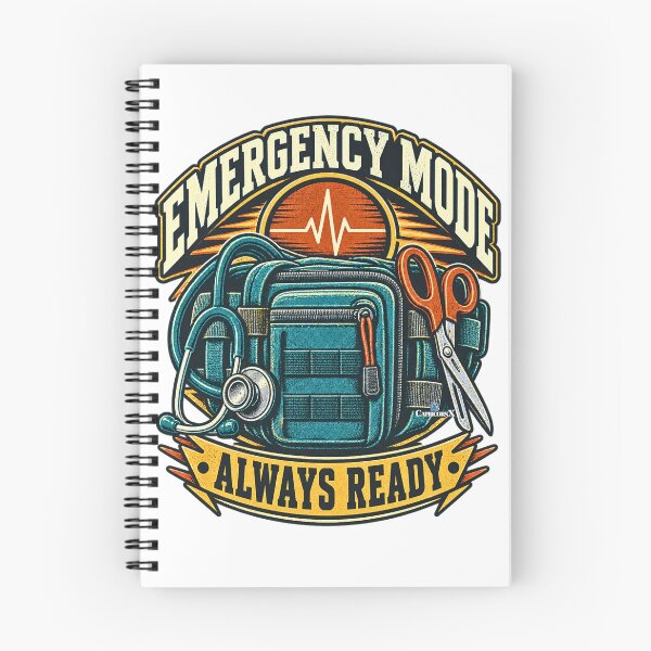 Item preview, ER Nurse Emergency Mode Always Ready designed and sold by EvergreenPark - Tee Studio.