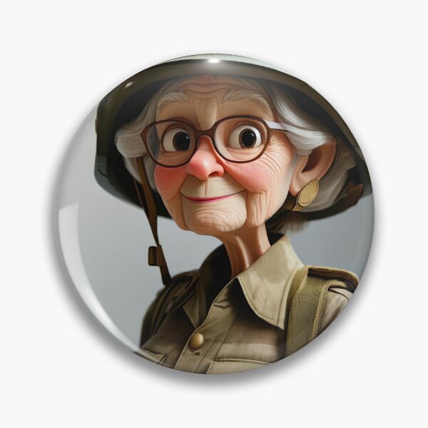 Item preview, Old Fart as an army recruit designed and sold by Colin Bentham.