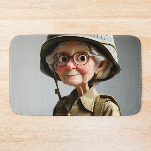 Item preview, Old Fart as an army recruit designed and sold by Colin Bentham.