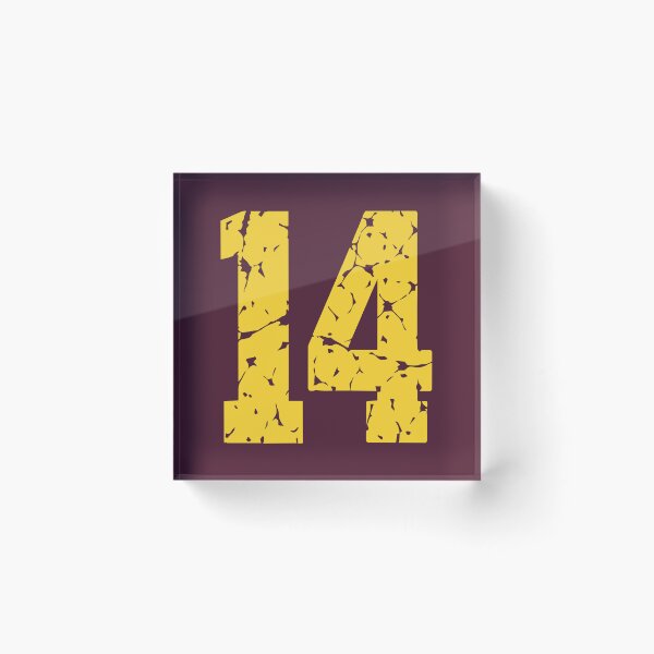 Item preview, Number 14, Yellow Fourteen designed and sold by Jeallan Designs.