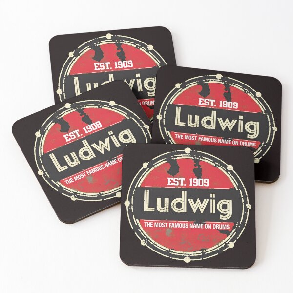 Item preview, Vintage Ludwig Drums Emblem Est 1909 designed and sold by FosterSheila81.