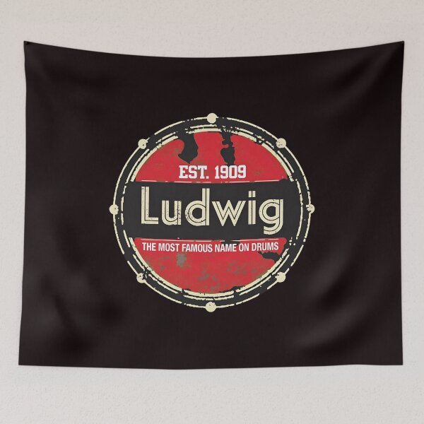 Item preview, Vintage Ludwig Drums Emblem Est 1909 designed and sold by FosterSheila81.