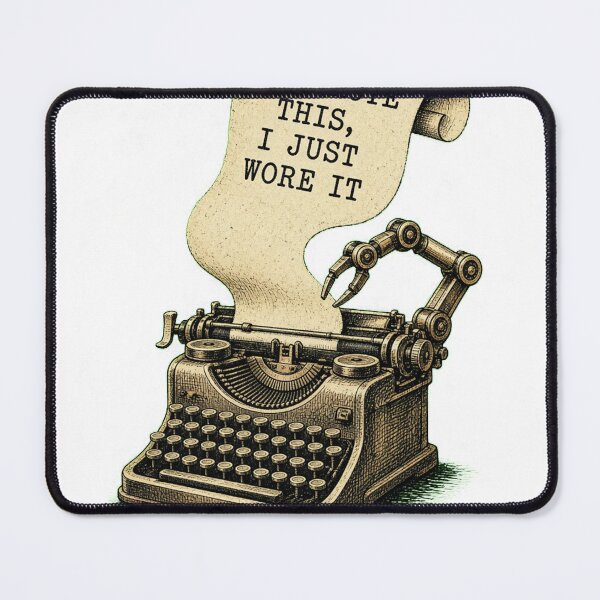 Item preview, AI Wrote This I Just Wore It Shirt | Funny Meta AI Joke Graphic Tee designed and sold by RokomariFabric.
