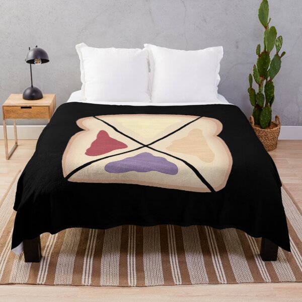 Item preview, Four Sections Toast With Butter And Jam Art designed and sold by emangimut.
